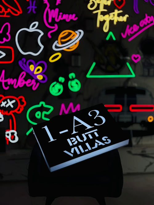 House Number Plate ( With Light )