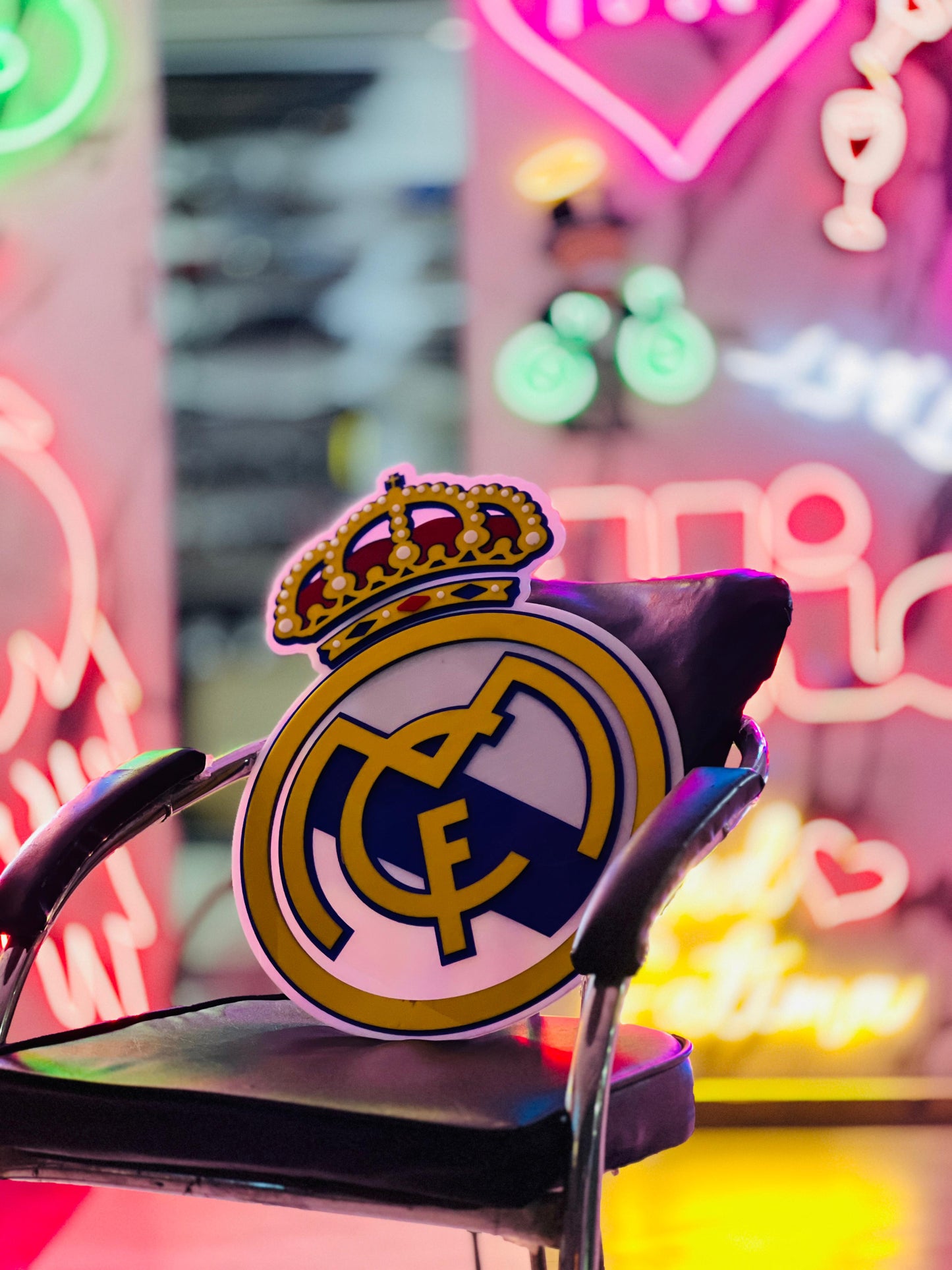 Real Madrid Acrylic Art Piece